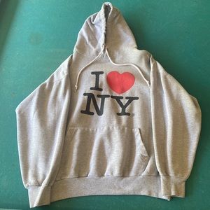 Gray I❤️NY sweatshirt